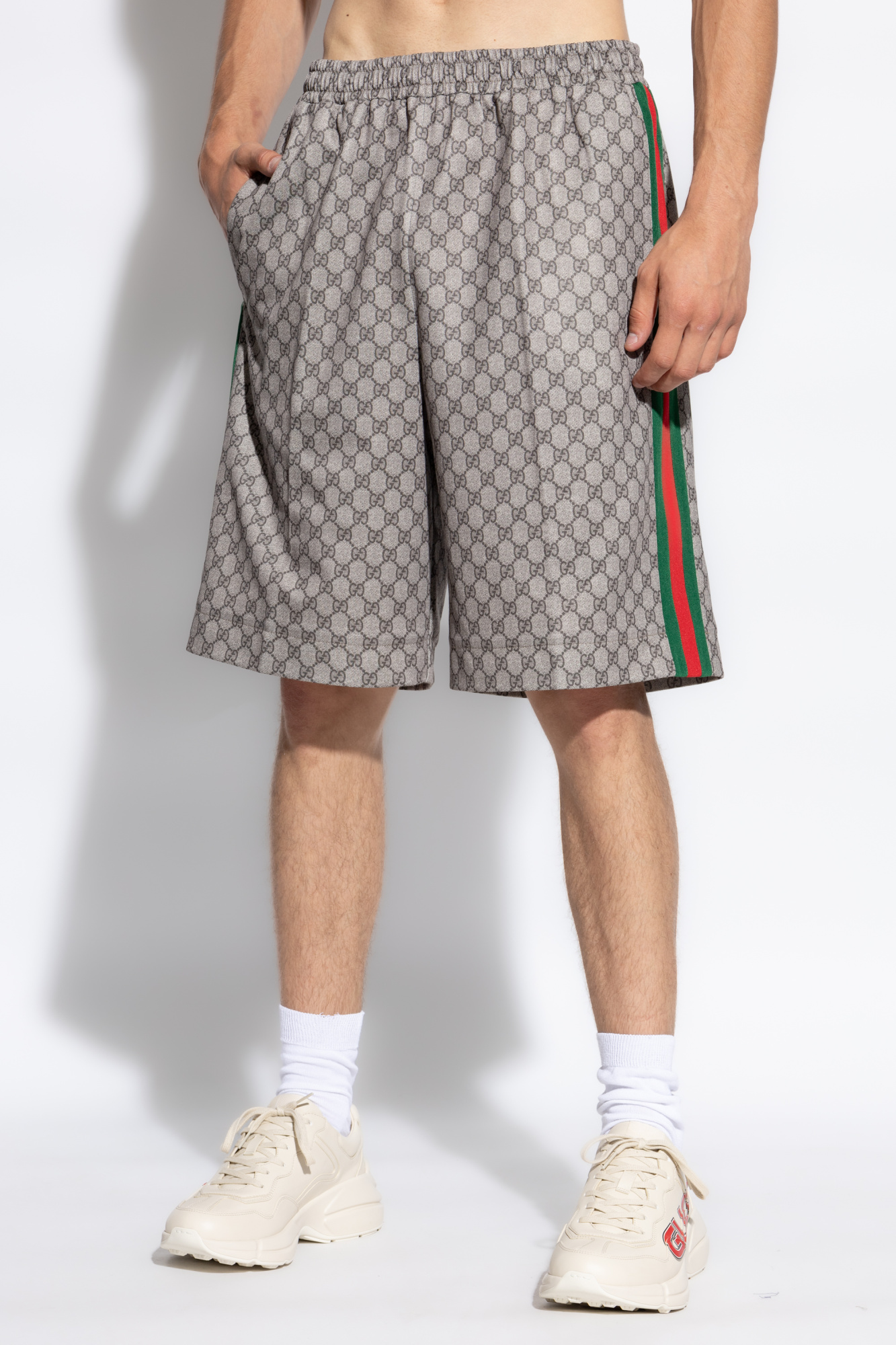 SchaferandweinerShops | gucci green shorts | Men's Clothing